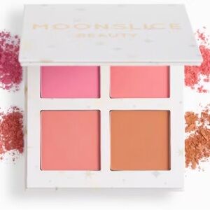 Moonslice Beauty Blush Pallet - Pink and Orange Hues NIB